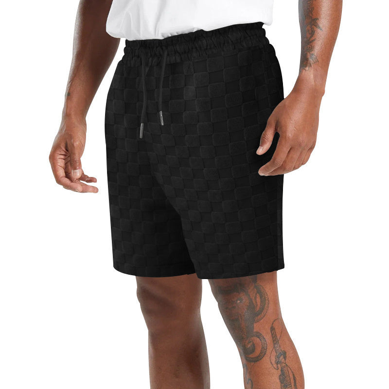 Plaid Sports Shorts