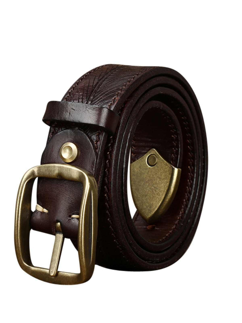Thick Leather Belt