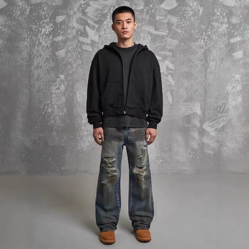 Loose Slim-fit Jeans