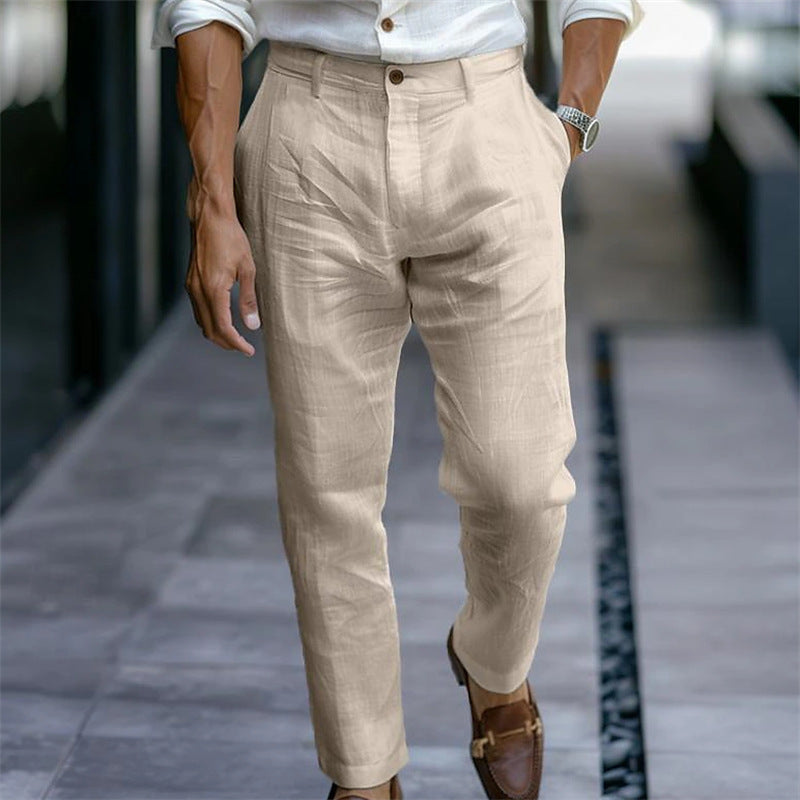 Solid Color Pants