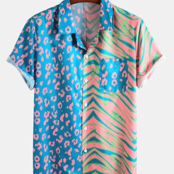 Printed Lapel Shirt