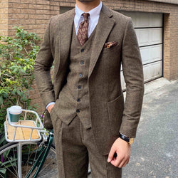 Retro Wool Suit