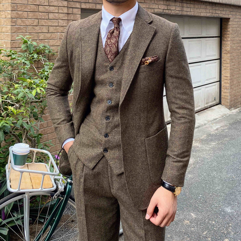 Retro Wool Suit