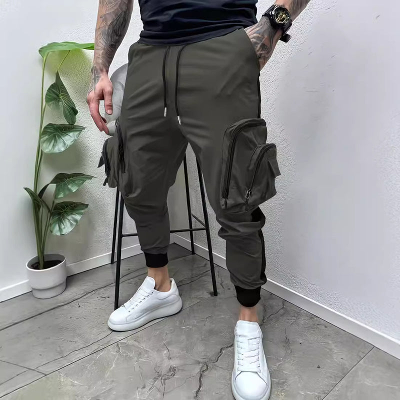 Multi-pocket Overalls