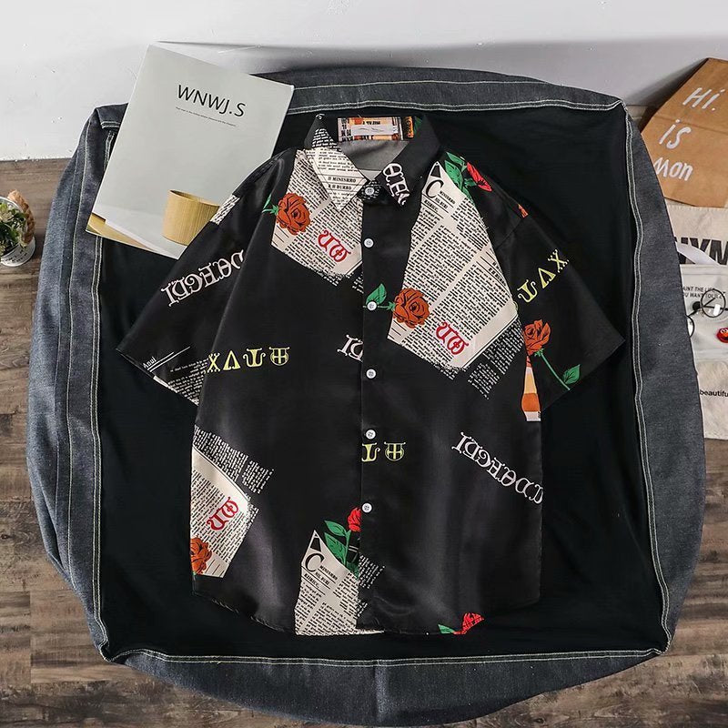 Loose Print Shirt
