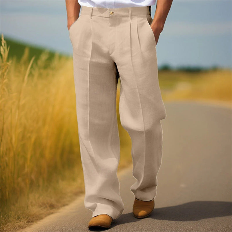 Solid Color Pants