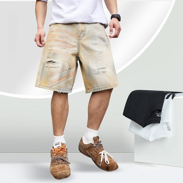 Men's Ripped Shorts