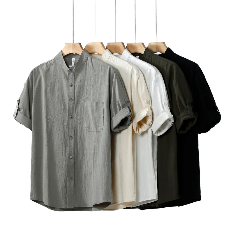 Short Sleeve Linen