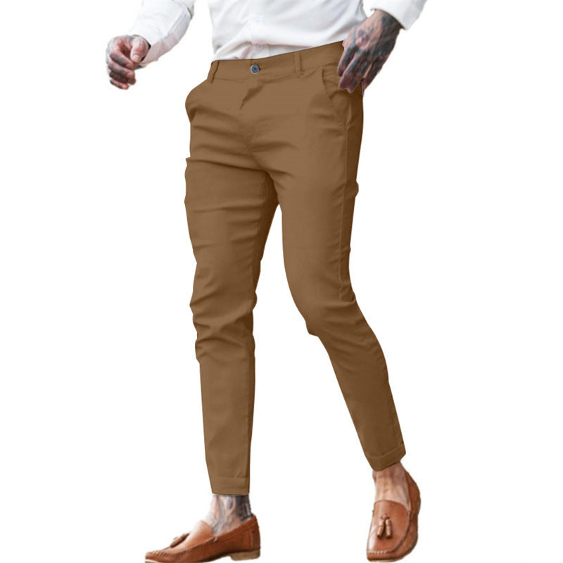 Twill Slim Pants