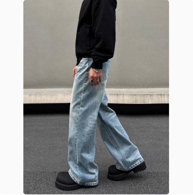 Washed Blue Jeans