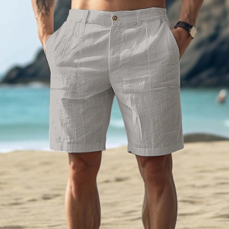 Cotton Linen Shorts