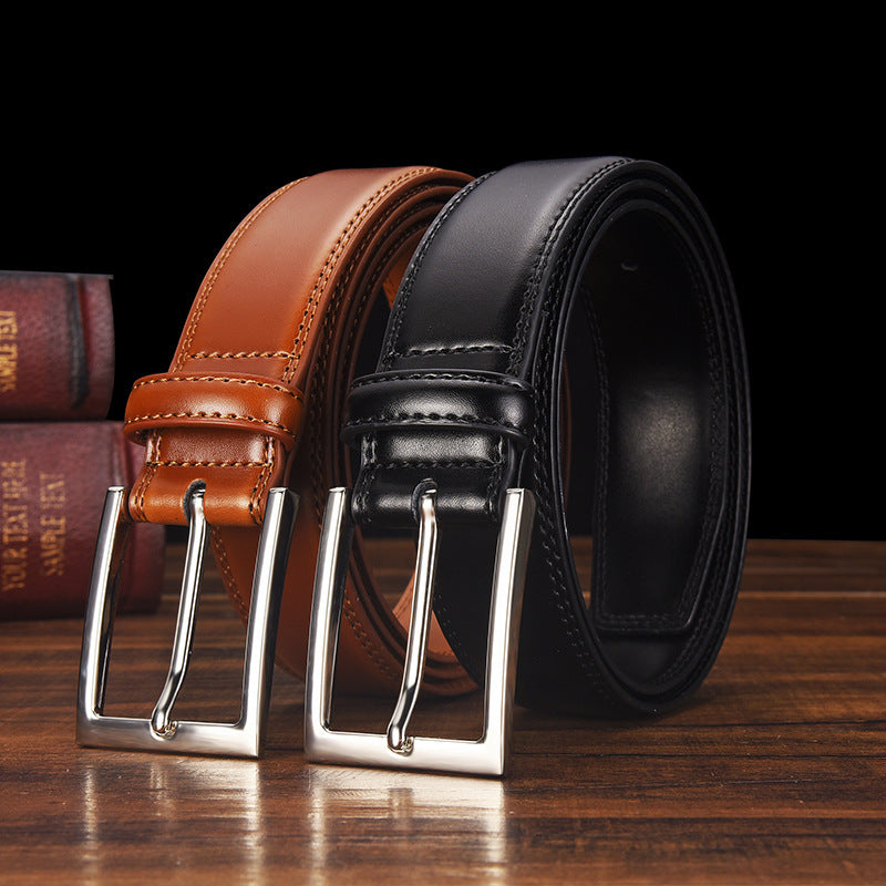 Leather Pin Belt