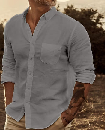 Lapel Button Shirt