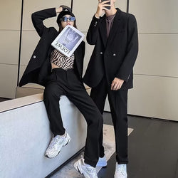 Casual Draping Suit