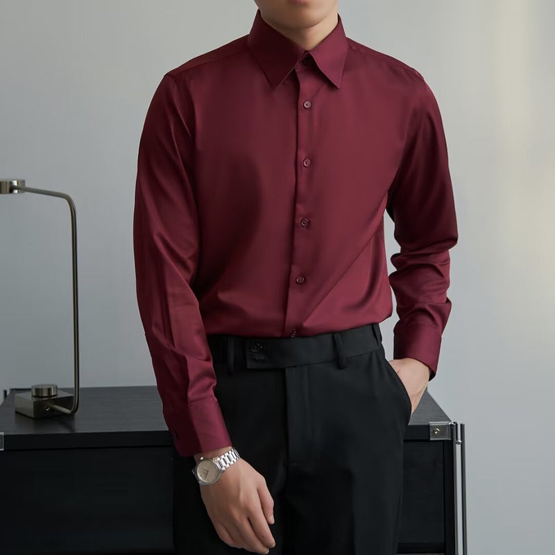 Korean Style Black Shirt