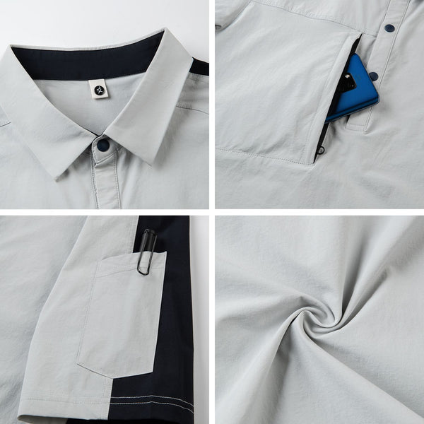 Work Lapel Shirt