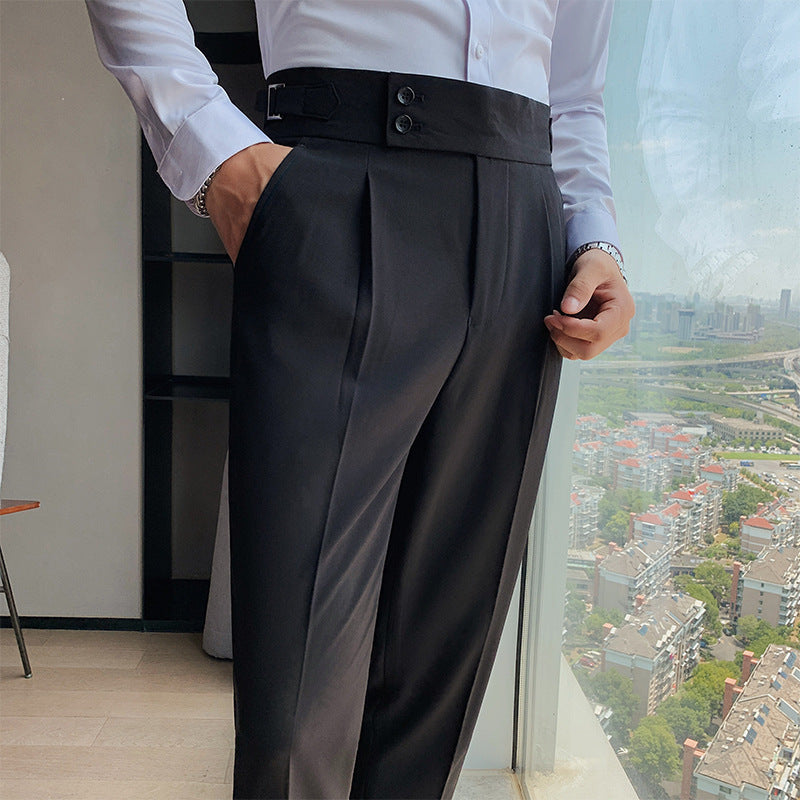 Solid Formal Pants