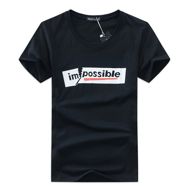 Half Sleeve Fashion Print T-Shirt