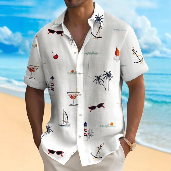 Hawaiian Print Shirt