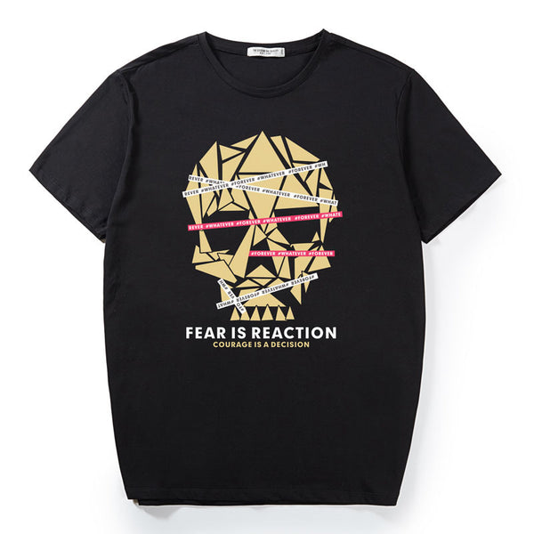 Skull Print Tee