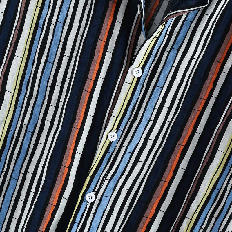 Men's fake printed shirt