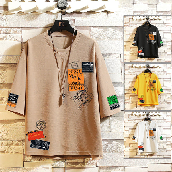 Printed Round Tee
