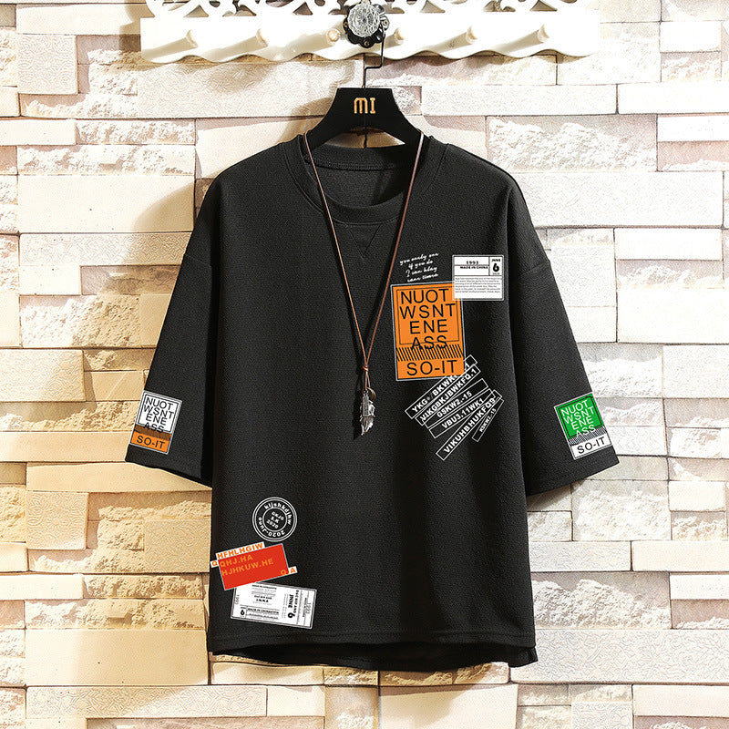 Printed Round Tee
