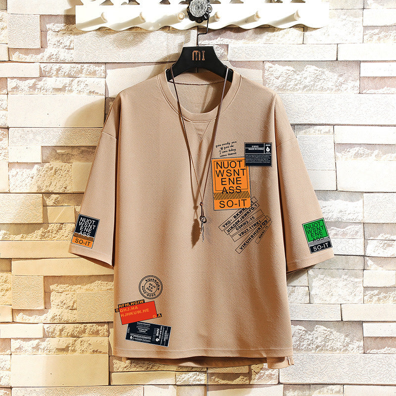 Printed Round Tee