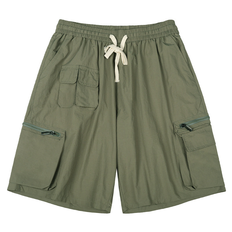 Multi-pocket Cargo Shorts