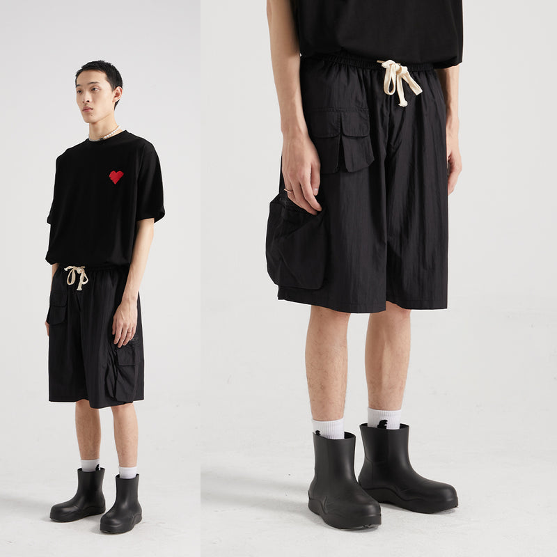 Multi-pocket Cargo Shorts