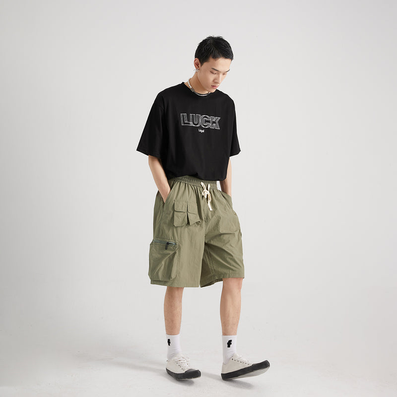 Multi-pocket Cargo Shorts