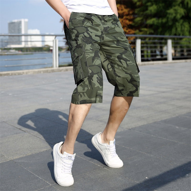 Camouflage Cargo Shorts