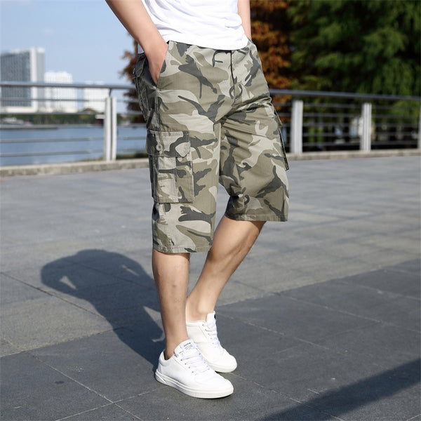 Camouflage Cargo Shorts