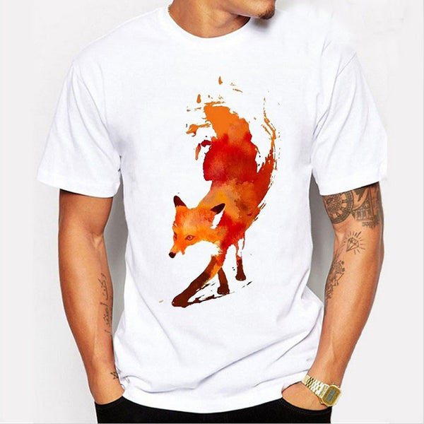 Fox Print Tee