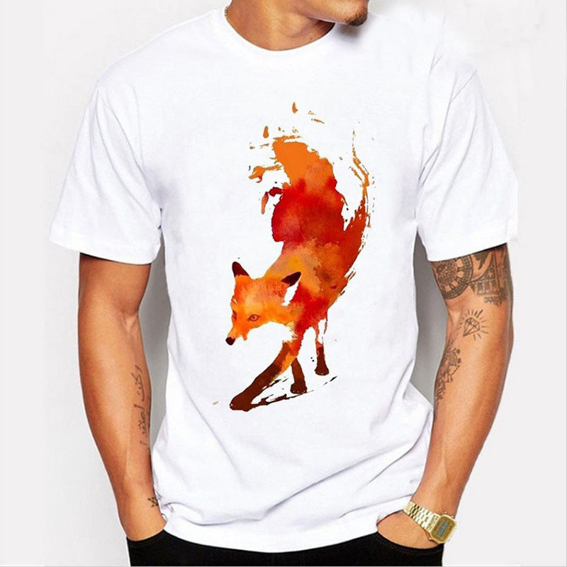 Fox Print Tee