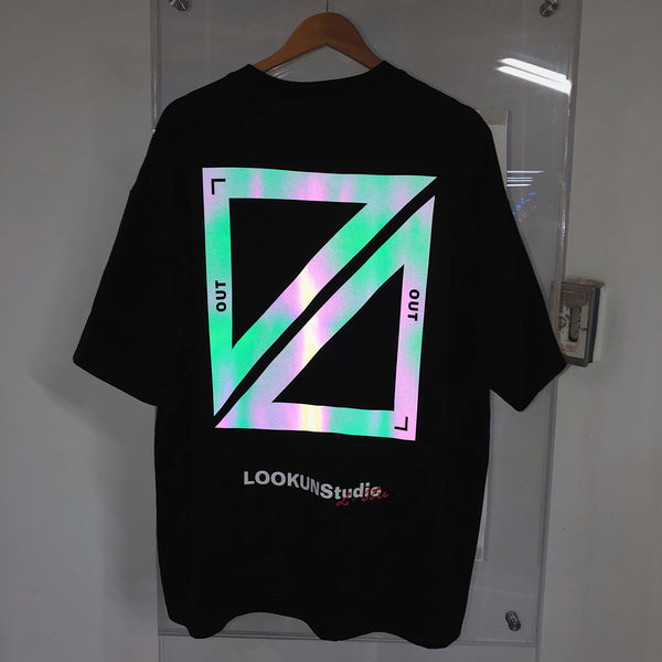 Laser colorful T-shirt