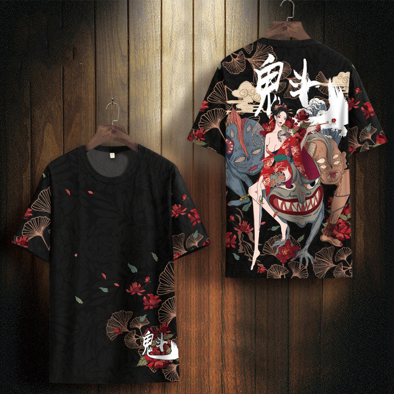 Printed casual T-shirt