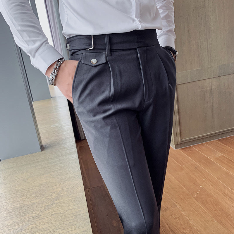 Solid Formal Pants