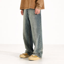 Loose Wide-Leg Jeans