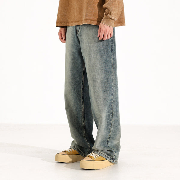 Loose Wide-Leg Jeans
