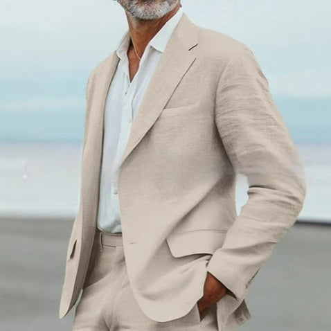 Casual Linen Suit