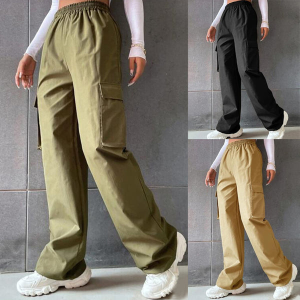 Solid Color Pants