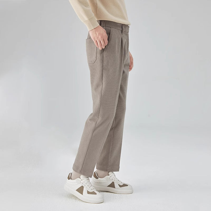 Corduroy Loose Pants