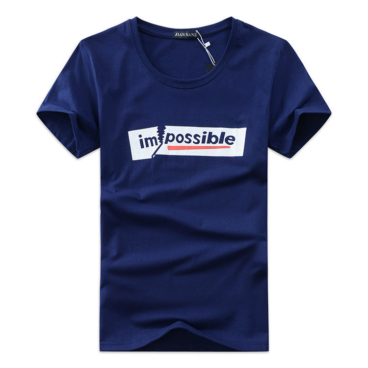 Half Sleeve Fashion Print T-Shirt