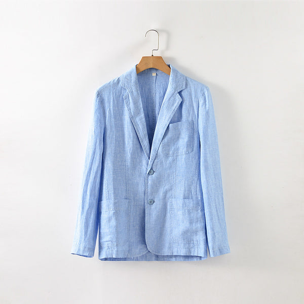 Linen Suit  Coat For Men