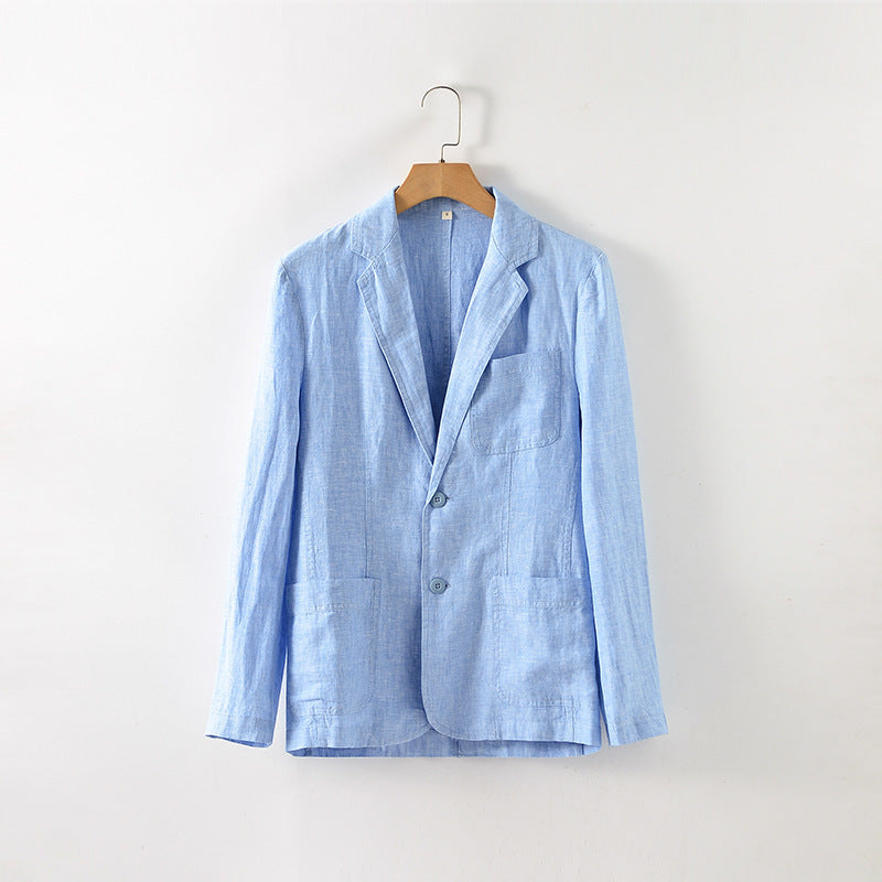 Linen Suit  Coat For Men