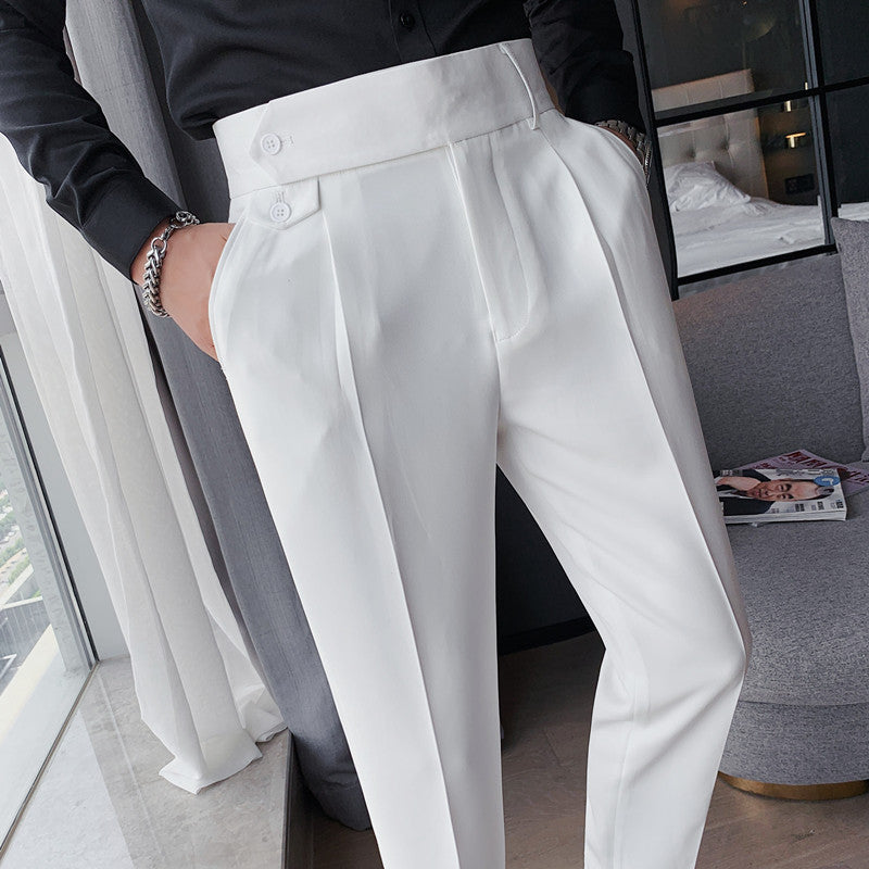 Solid Formal Pants
