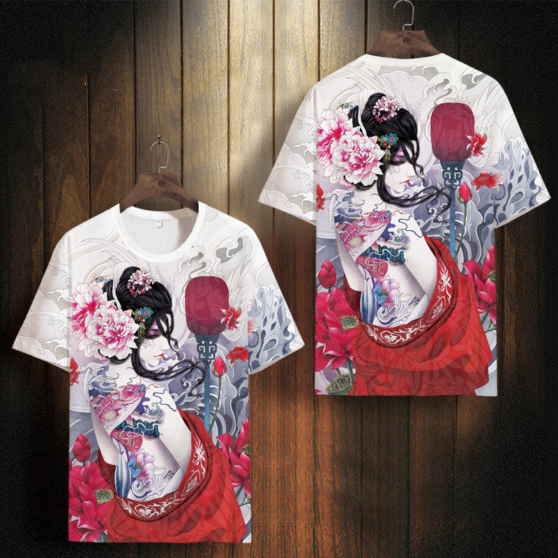 Printed casual T-shirt