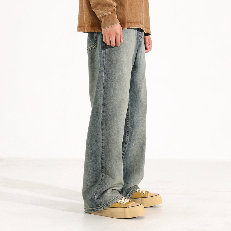 Loose Wide-Leg Jeans