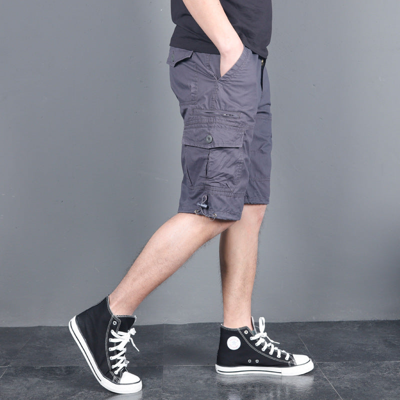 Plus size cargo shorts